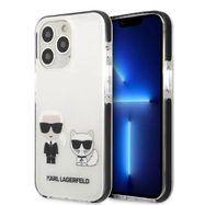 Karl Lagerfeld KLHCP13XTPEKCW iPhone 13 Pro Max 6.7&quot; hardcase white/white Karl&amp;Choupette, Karl Lagerfeld