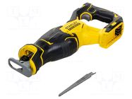 Reciprocating saw; battery; 18VDC; FATMAX V20; Kind: brushless STANLEY