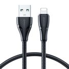 Joyroom USB - Lightning cable 2.4A 0.25 m black (S-UL012A11), Joyroom