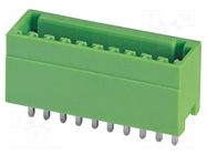 PCB headers, nominal cross section: 0.5 mm?, color: green, n PHOENIX CONTACT