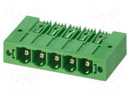Connector: pluggable terminal block; COMBICON XL; 1kV; PIN: 5; THT PHOENIX CONTACT