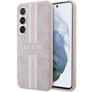 Guess GUHCS23SP4RPSP S23 S911 pink/pink hardcase 4G Printed Stripe, Guess