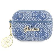 Guess GUAP2G4GSMB AirPods Pro 2 cover blue/blue 4G Charm Collection, Guess