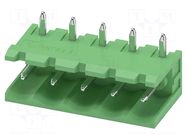 Connector: pluggable terminal block; COMBICON M; 400V; PIN: 5; THT PHOENIX CONTACT