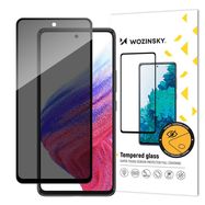 Wozinsky Privacy Glass Tempered Glass for Samsung Galaxy A53 5G with Anti Spy Privacy Filter, Wozinsky