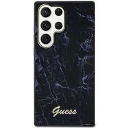 Guess GUHCS23LPCUMAK S23 Ultra S918 black/black hardcase Marble, Guess