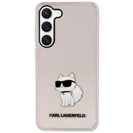 Karl Lagerfeld KLHCS23MHNCHTCP S23+ S916 pink/pink hardcase Ikonik Choupette, Karl Lagerfeld