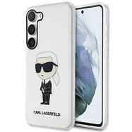 Karl Lagerfeld KLHCS23SHNIKTCT S23 S911 transparent hardcase Ikonik Karl Lagerfeld, Karl Lagerfeld