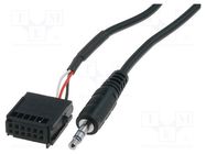 Aux adapter; Jack 3,5mm; Ford PER.PIC.