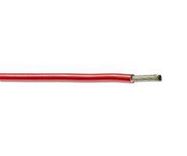 HOOK-UP WIRE, 14AWG, RED, 100M