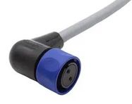CIR CABLE, 2P R/A RCPT-FREE END, 3.3FT