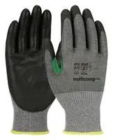 GLOVES, SEAMLESS KNIT, S, GRAY