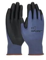 GLOVES, SEAMLESS KNIT, XL, BLUE