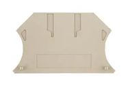 END PLATE, GREY, PLASTIC, TERMINAL BLOCK