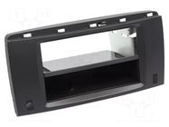 Radio frame; Mercedes; 2 DIN; black ACV