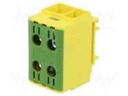 Splice terminal: distribution block; for DIN rail mounting MOREK