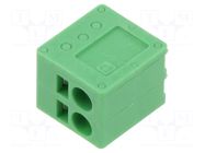 Connector: PCB terminal block; 24A; 400V; PIN: 2; spring clamp PHOENIX CONTACT