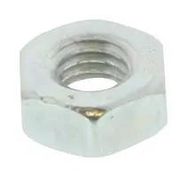 NUT, FULL, STEEL, BZP, M3, PK100