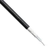 CABLE, COAX, RG179PE, BLACK, 100M