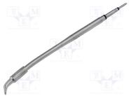 Tip; bent chisel; 1.8x0.8mm; longlife; for  soldering iron JBC TOOLS