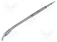 Tip; bent conical; 2.2mm; longlife; for  soldering iron; JBC-AP-A JBC TOOLS