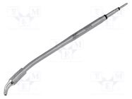 Tip; bent conical; 2.2mm; longlife; for  soldering iron JBC TOOLS