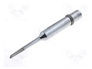 Tip; hoof; 3mm; for  soldering iron JBC TOOLS