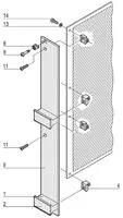 CARD FRAME, PLUG-IN, 6U, 8HP