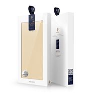 Dux Ducis Skin Pro Case for Xiaomi Redmi Note 12 Pro+ Flip Card Wallet Stand Gold, Dux Ducis