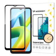 Wozinsky Full Glue Tempered Glass Tempered Glass For Xiaomi Redmi A2 / Redmi A1 9H Full Screen Cover With Black Frame, Wozinsky