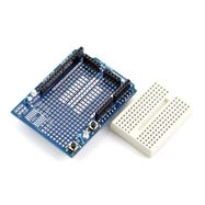 Proto Prototype Shield + mini Breadboard - Shield for Arduino