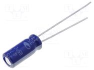 Capacitor: electrolytic; THT; 47uF; 35VDC; Ø5x11mm; Pitch: 2mm; ±20% SAMWHA