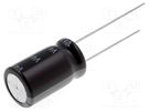 Capacitor: electrolytic; THT; 470uF; 35VDC; Ø10x16mm; Pitch: 5mm SAMWHA