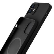 3mk Silicone Case for iPhone 12 / iPhone 12 Pro - black, 3mk Protection