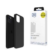 iPhone 14 Plus 3mk Silicone Case Series - Black, 3mk Protection