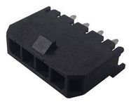 CONNECTOR, HEADER, 4POS, 1ROW, 3MM