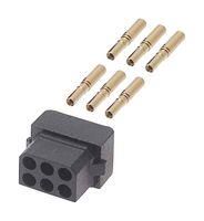 CONNECTOR, CRIMP, 6WAY