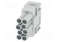 Connector: HDC; module; female; PIN: 8; 16A; 400V; HEAVYCON modular PHOENIX CONTACT