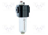 Lubricator; Flow: 64l/s; max.10bar; bowl mat: polycarbonate; 60ml NORGREN HERION