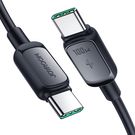 Joyroom S-CC100A14 USB-C - USB-C cable 100W 5A 480Mb/s 1.2m - black, Joyroom