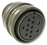 MIL SPEC CIR CONN, PLUG, 20-15, SOLDER