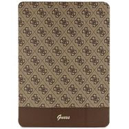 Guess 4G Stripe Allover case for iPad Pro 12.9&quot; - brown, Guess