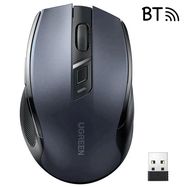 Ugreen MU006 wireless optical mouse USB 2.4GHz / Bluetooth 5.0 4000 DPI - black, Ugreen