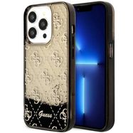 Guess GUHCP14LLC4PSGK iPhone 14 Pro 6.1" black/black hardcase Liquid Glitter 4G Transculent, Guess