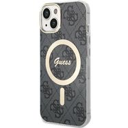 Guess 4G MagSafe case for iPhone 14 - black, Guess