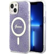 Guess 4G MagSafe case for iPhone 14 - purple, Guess