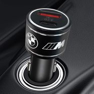 BMW charger BMCCMUSBCK PD-QC 3.0 20W Fast Charge black/black M Edition, BMW