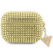 Guess GUAP2HDGTPD AirPods Pro 2 cover gold/gold Rhinestone Triangle Charm, Guess
