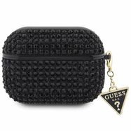Guess GUAPHDGTPK AirPods Pro cover black/black Rhinestone Triangle Charm, Guess