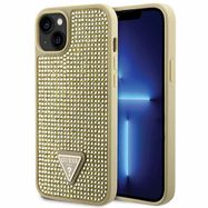 Guess GUHCP14SHDGTPD iPhone 14 6.1" gold/gold hardcase Rhinestone Triangle, Guess